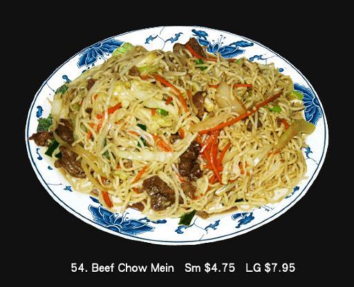 54. Beef Chow Mein 54. Beef Chow Mein